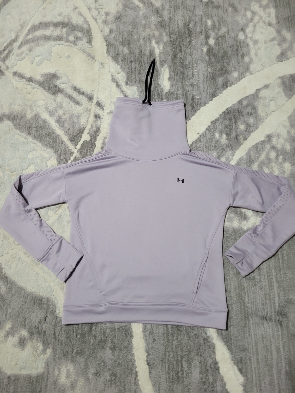 Under Armour Lavender High Neck Pullover Sweatshirt